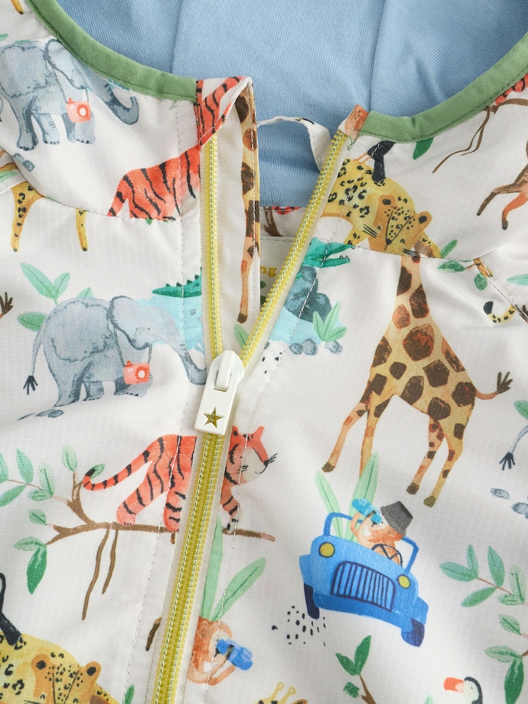 Neutral Safari Shower Resistant Jacket (3mths-7yrs) - Image 5 of 7
