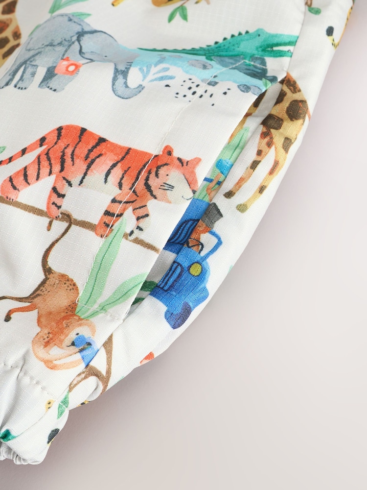 Neutral Safari Shower Resistant Jacket (3mths-7yrs) - Image 6 of 7