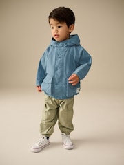 Light Blue Shower Resistant Anorak Jacket (3mths-7yrs) - Image 2 of 11