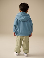 Light Blue Shower Resistant Anorak Jacket (3mths-7yrs) - Image 3 of 11