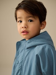 Light Blue Shower Resistant Anorak Jacket (3mths-7yrs) - Image 5 of 11