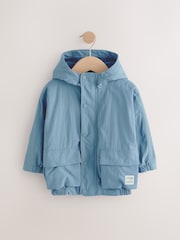 Light Blue Shower Resistant Anorak Jacket (3mths-7yrs) - Image 6 of 11