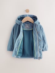 Light Blue Shower Resistant Anorak Jacket (3mths-7yrs) - Image 7 of 11