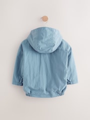 Light Blue Shower Resistant Anorak Jacket (3mths-7yrs) - Image 8 of 11