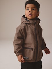 Neutral Shower Resistant Utility Jacket (3mths-7yrs) - Image 1 of 10