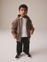 Neutral Shower Resistant Utility Jacket (3mths-7yrs) - Image 4 of 10