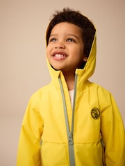 Yellow Waterproof Lightweight Anorak Coat (3mths-7yrs) - Image 3 of 11