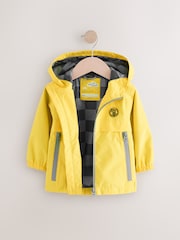 Yellow Waterproof Lightweight Anorak Coat (3mths-7yrs) - Image 6 of 11