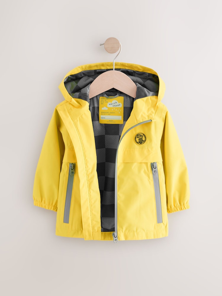 Galben - Jachetă anorak ușoară impermeabilă (3luni-7ani) - Image 6 of 11