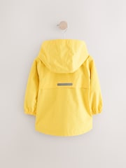 Yellow Waterproof Lightweight Anorak Coat (3mths-7yrs) - Image 7 of 11