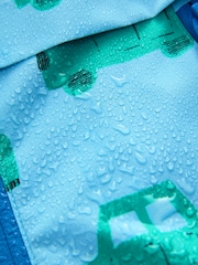 Blue Car Print Waterproof Lightweight Anorak Coat (3mths-7yrs) - Image 11 of 11