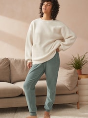 Grün - Fleece-Jogginghose - Image 11 of 11