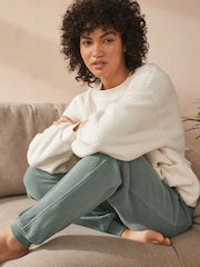 Grün - Fleece-Jogginghose - Image 3 of 11