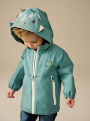 Green Waterproof Lightweight Anorak Coat (3mths-7yrs) - Image 1 of 11