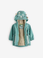 Green Waterproof Lightweight Anorak Coat (3mths-7yrs) - Image 6 of 11