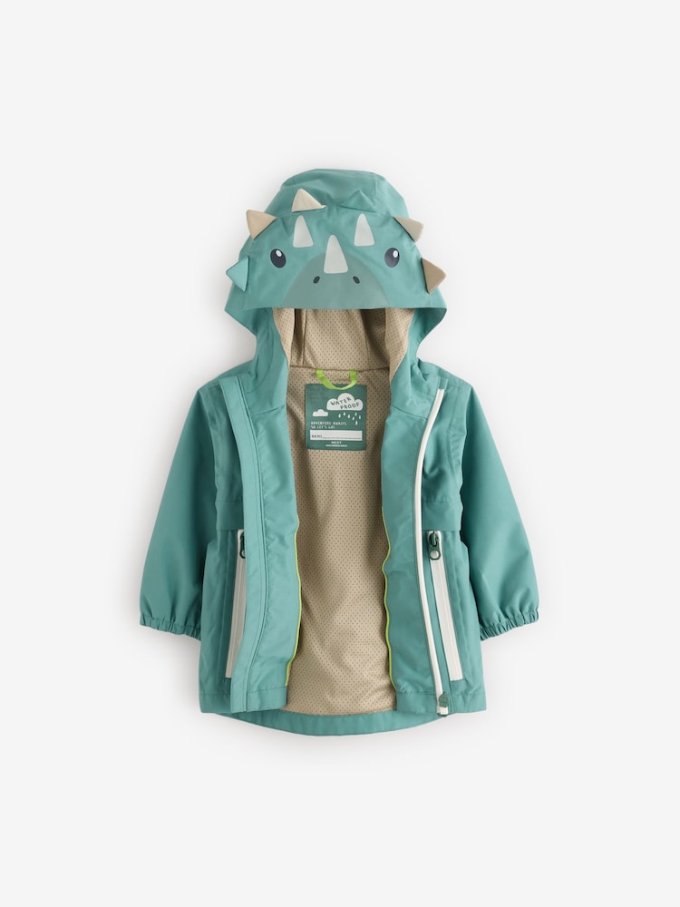 Green Waterproof Lightweight Anorak Coat (3mths-7yrs) - Image 6 of 11