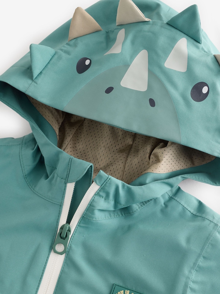 Green Waterproof Lightweight Anorak Coat (3mths-7yrs) - Image 8 of 11