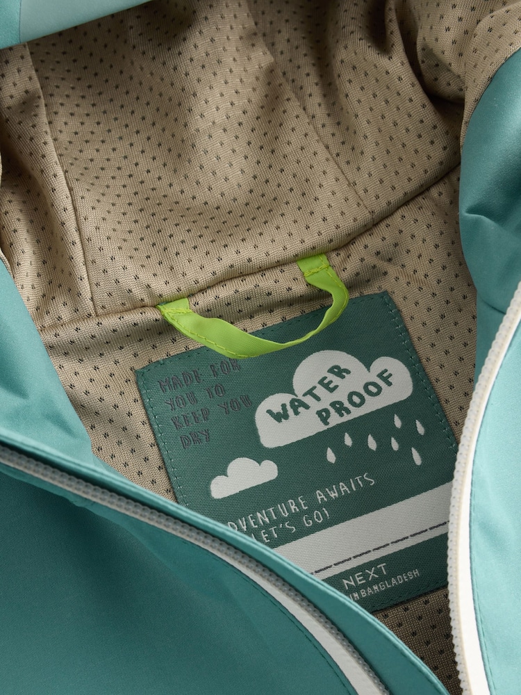 Green Waterproof Lightweight Anorak Coat (3mths-7yrs) - Image 9 of 11