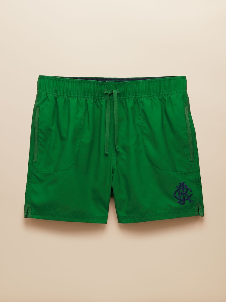 Joules Overton Green Rugby Style Swim Shorts - Image 6 of 6 Joules Overton Green Rugby Style Swim Shorts - Image 6 of 6
