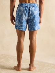 Light Blue Toile de Jouy - шорты в стиле регби Joules Overton - Image 2 of 6