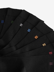 Rich Logo Embroidered Lasting Fresh Socks 8 Pack - Image 11 of 11