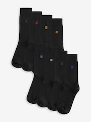 Rich Logo Embroidered Lasting Fresh Socks 8 Pack - Image 2 of 11