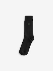 Rich Logo Embroidered Lasting Fresh Socks 8 Pack - Image 4 of 11