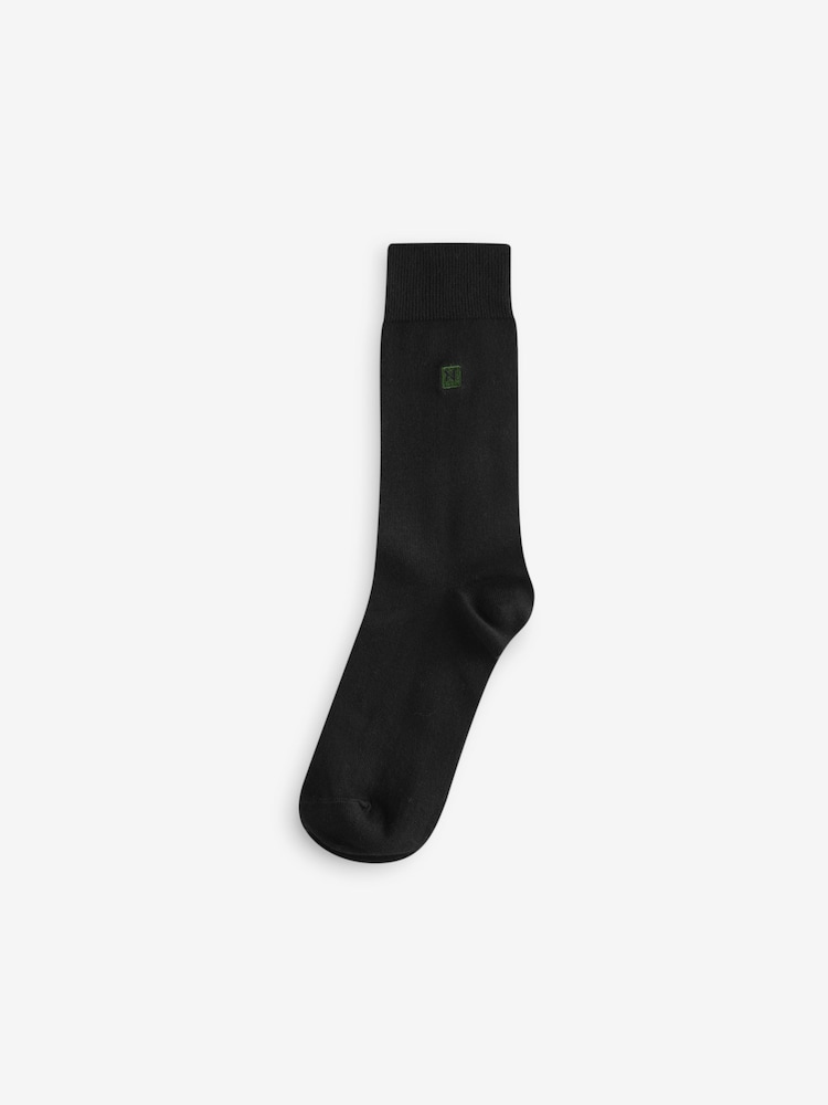 Logo riche - Chaussettes brodées Lasting Fresh 8 Lot - Image 4 of 11