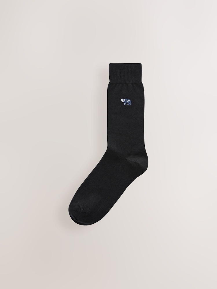 Forêt Noire - Paquet de chaussettes brodées amusantes 8 - Image 3 of 10