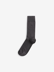 Core Grey/Green/Red 8 Pack Embroidered Lasting Fresh Socks - Image 9 of 10
