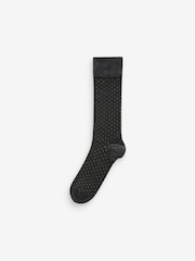 Rich Colour Spot Pattern Modal Signature Socks 4 Pack - Image 4 of 7