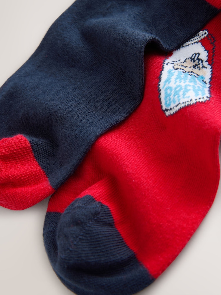 Rot/Schwarz - Socken mit Weihnachtsmotiv im 2er-Pack - Bild 5 von 5 Rot/Schwarz - Socken mit Weihnachtsmotiv im 2er-Pack - Bild 5 von 5