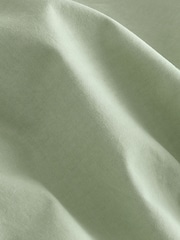 Khaki Green Washed Oversized Shirt - Image 5 of 6