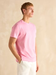 Rosa claro - Joules Everyday Crew Neck T-Shirt - Imagen 1 de 6
