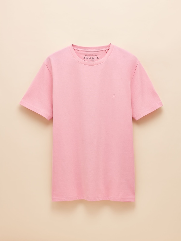 Rosa claro - Joules Everyday Crew Neck T-Shirt - Imagen 6 de 6
