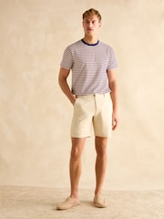 Красный в полоску - Joules Everyday Crew Neck T-Shirt - Image 3 of 5