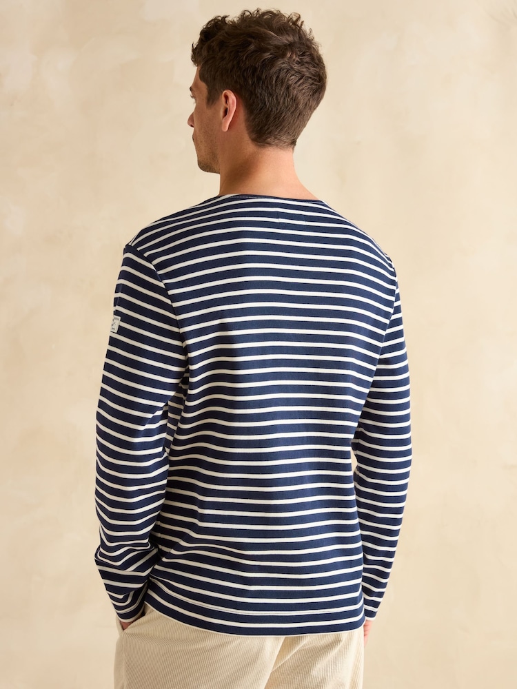 Marineblau/blau - Joules Top mit Bretonstreifen - Bild 2 von 7
