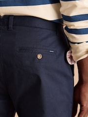 Joules Classic Fit Navy Chino Trousers - Image 6 of 7