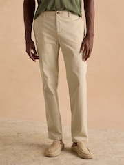 Joules Classic Fit Sand Chino Trousers - Image 1 of 8