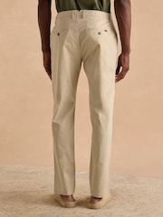 Joules Classic Fit Sand Chino Trousers - Image 2 of 8