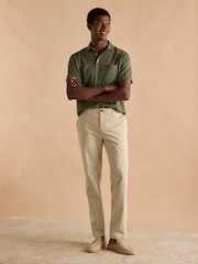 Joules Classic Fit Sand Chino Trousers - Image 3 of 8