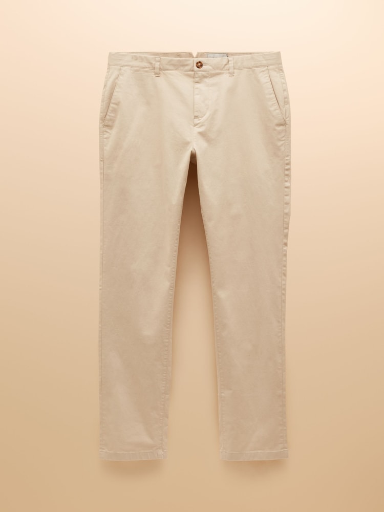 Joules Classic Fit Sand Chino Trousers - Image 8 of 8
