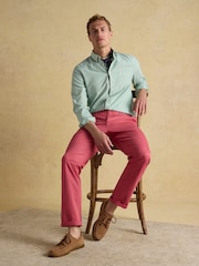 Joules Classic Fit Rose Pink Chino Trousers - Image 3 of 9