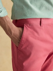 Joules Classic Fit Rose Pink Chino Trousers - Image 6 of 9