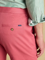Joules Classic Fit Rose Pink Chino Trousers - Image 8 of 9