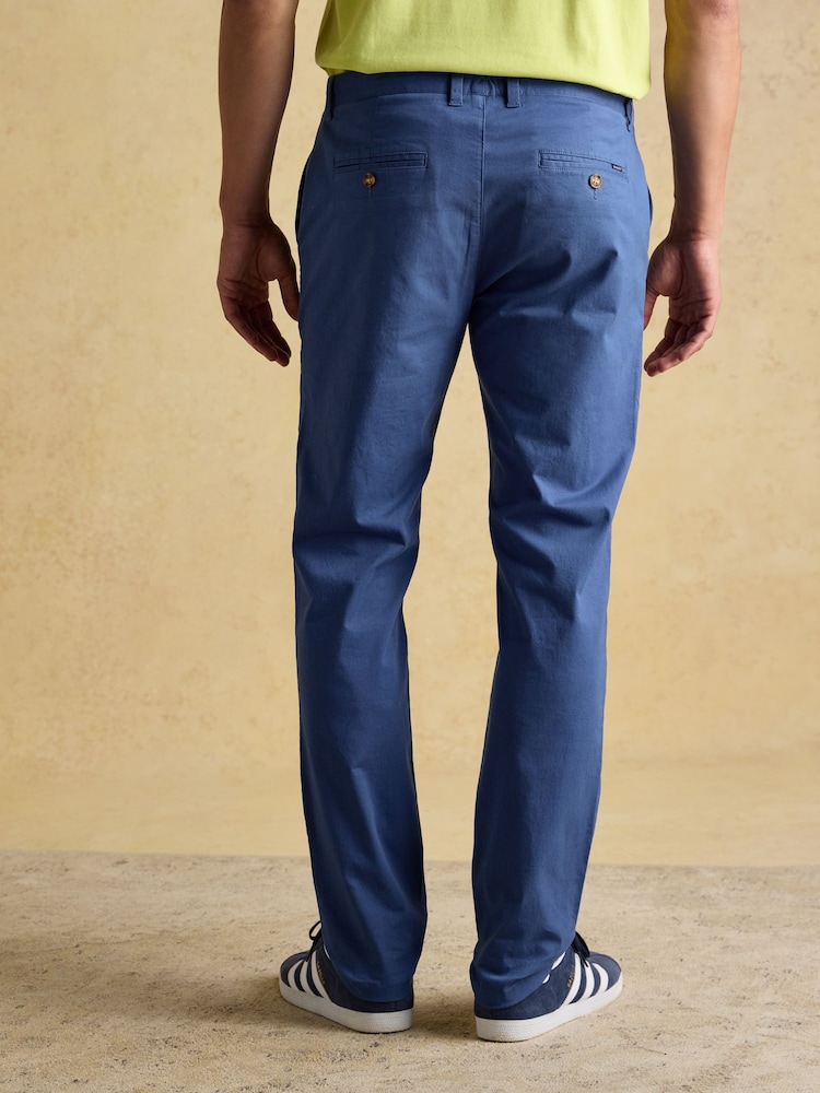 Joules Classic Fit Blue Chino Trousers - Image 2 of 6 Joules Classic Fit Blue Chino Trousers - Image 2 of 6