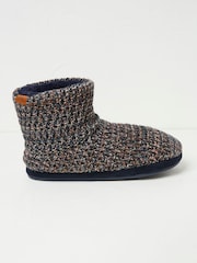 FatFace Matthew Oatmeal Knit Boots - Image 1 of 2