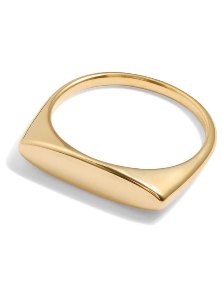 Katie Loxton Gold Tone Signet Waterproof Ring - Image 1 of 3