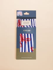 Joules Red Lobster Print Woven Boxers - Image 2 of 3