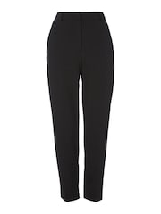 Roman Black Petite Short Straight Leg Stretch Trouser - Image 4 of 4